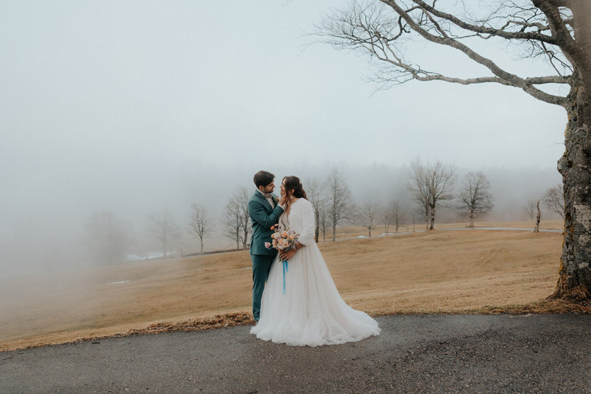 Brautpaar auf dem Weissenstein