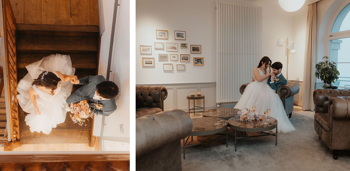 Impressions de mariage à l’Hôtel Weissenstein