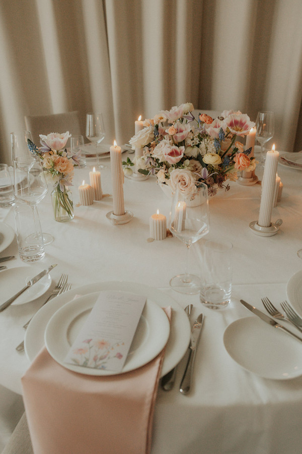 Table Setting Hochzeit